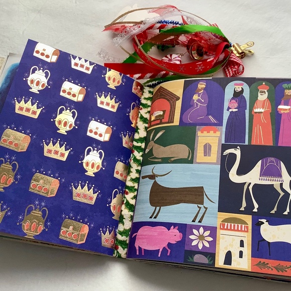 Christmas Junk Journal Plus Ephemera Pack about 70 pieces Vtg Little Golden Book - Picture 9 of 16